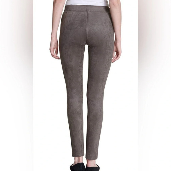 NWOT Andrew Marc | Super Soft Stretch Faux Suede Pull-On Pants (L) - Picture 3 of 11